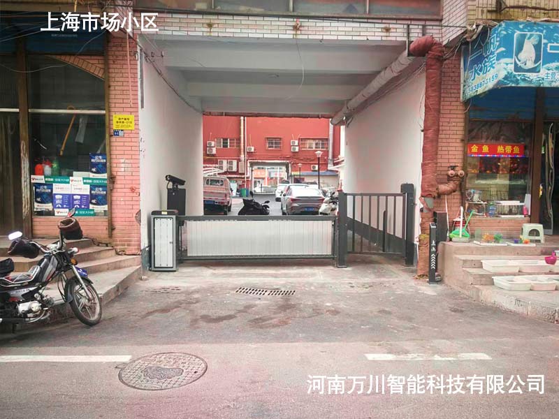 上海市場老舊小區大門伸縮門改造